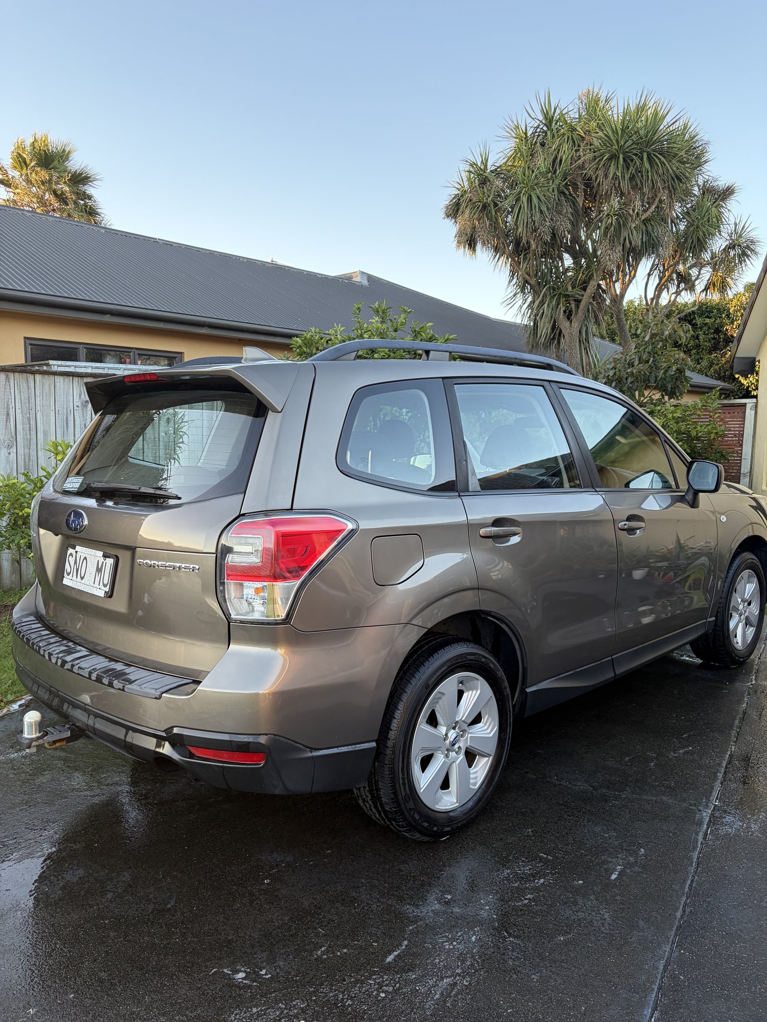 Subaru Forester after polish and ceramic coating